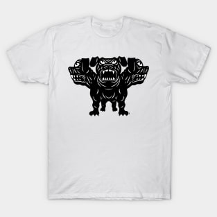 Cerberus the 3 Headed Hell Hound T-Shirt